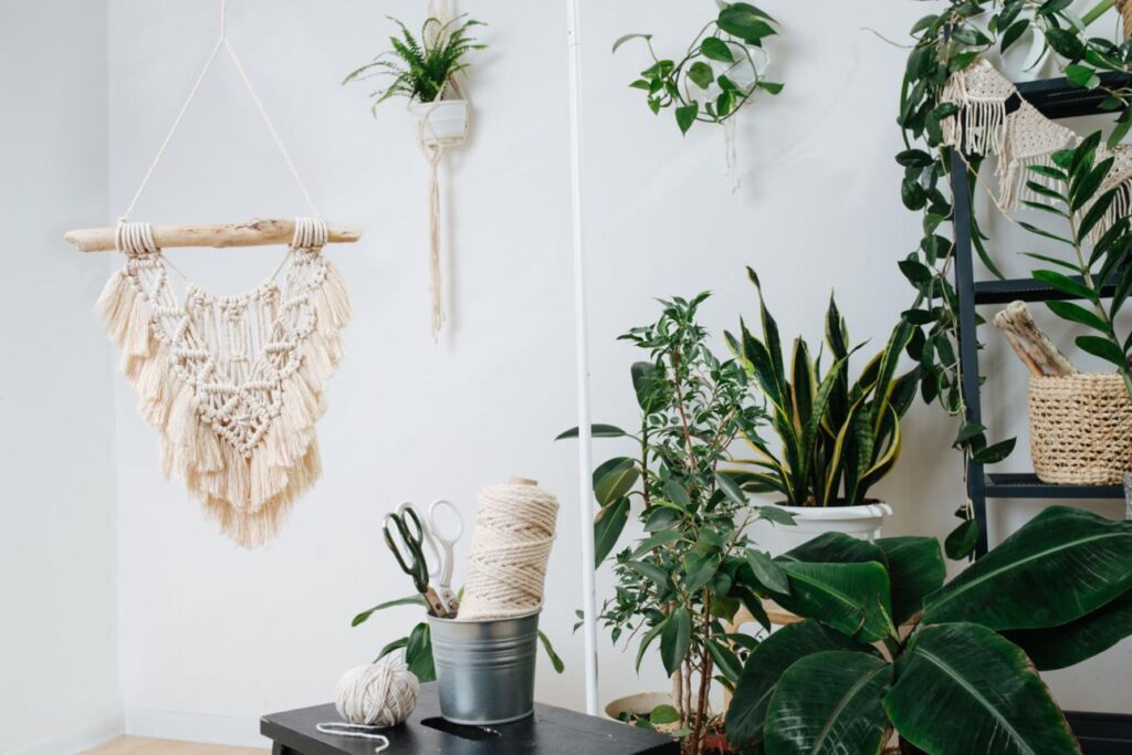 How to Style Macramé in Small Apartments