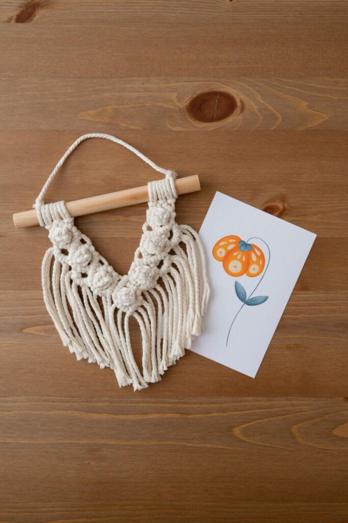 handmade macramé